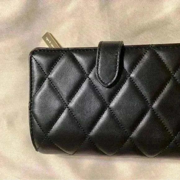 Kate Spade Smooth Quilted Bifold Wallet - Picture 3 of 5